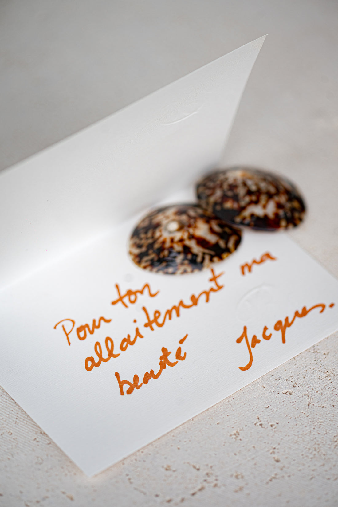 Carte Cadeau : Coquillages d’allaitement "Pure Nacre" sur mesure