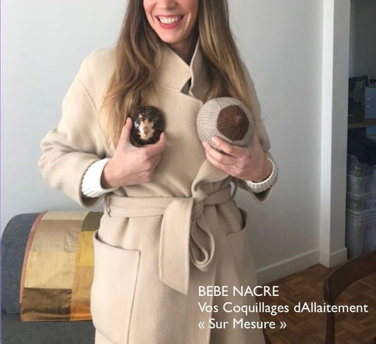 L'HISTOIRE DES COQUILLAGES D'ALLAITEMENT raconté brièvement par Renata Rizck - Pionnière et Inventrice - Bébé Nacre