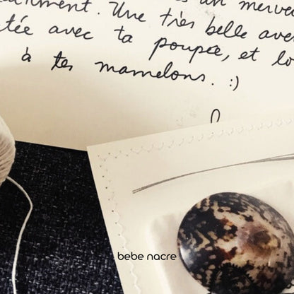 Carte manuscrite personnalisée - Un mot pour la maman