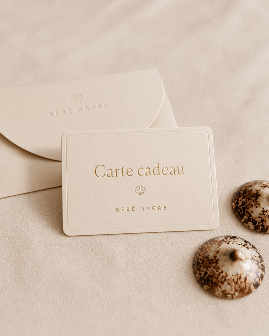 Carte cadeau Bébé Nacre - Naissance & allaitement