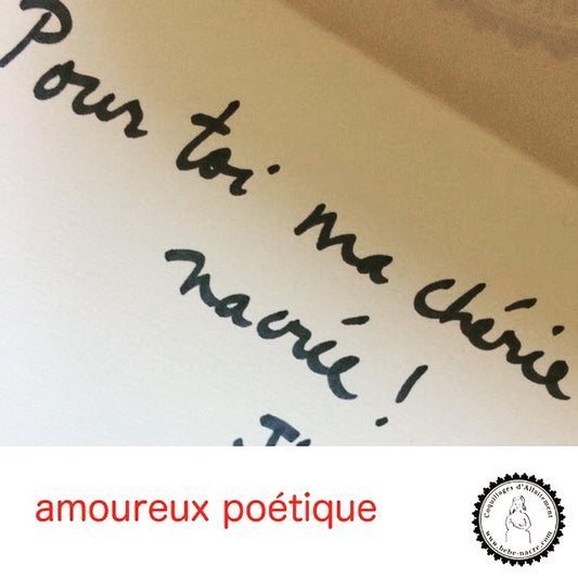 Carte manuscrite personnalisée - Un mot pour la maman